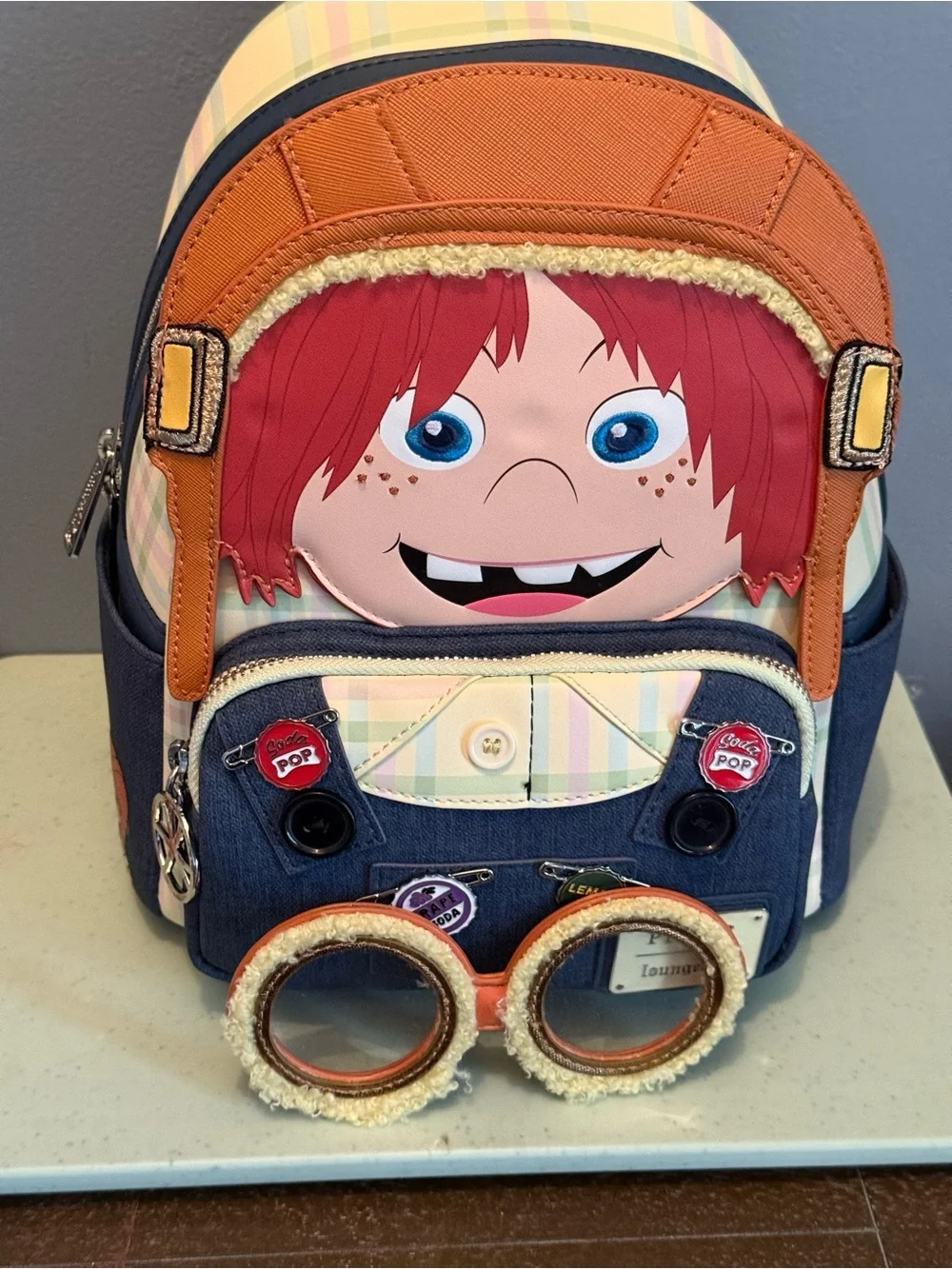 Loungefly Ellie Aviator Mini Backpack